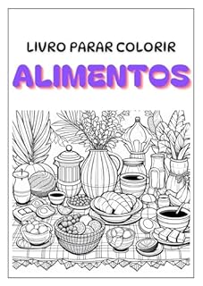 Livro Livro para Colorir - Alimentos
