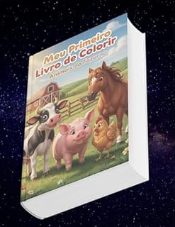 Livro Meu Primeiro Livro de Colorir: Animais da Fazenda