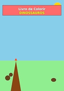 Livro Colorir Dinossauros