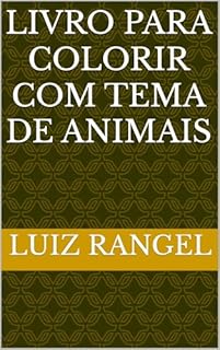 Livro Livro Para Colorir Com Tema de Animais