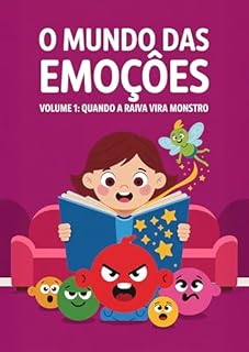 Livro Livro infantil para o filho lidar a raiva, crises de raiva, angustia: O Mundo das Emoções – Volume 1: Quando a Raiva Vira Monstro: Uma jornada infantil para transformar a fúria em força