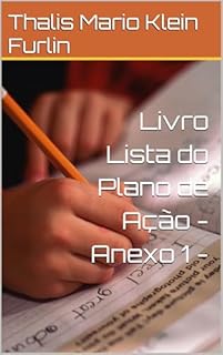 Livro Livro Lista do Plano de Ação - Anexo 1 -
