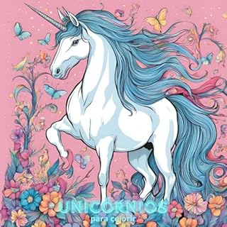 Livro Livro de unicórnios para colorir: mundo mágico