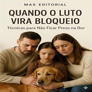 Livro Quando o Luto Pet Vira Bloqueio: Técnicas para Não Ficar Preso na Dor (COMO SUPERAR A PERDA DO MEU PET)