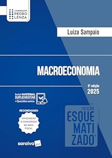 Livro Macroeconomia Esquematizado - 6ª Edição 2025