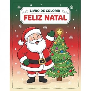 Livro A Magia do Natal para Colori