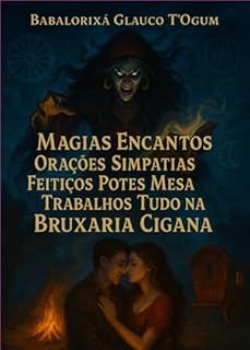 Livro Magias Encantos Orações Simpatias Feitiços Potes Mesa Trabalhos Tudo Na Bruxaria Cigana