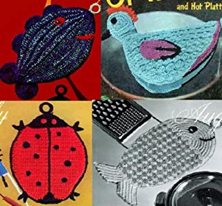 Livro Mais animais Potholder Patterns para Crochet