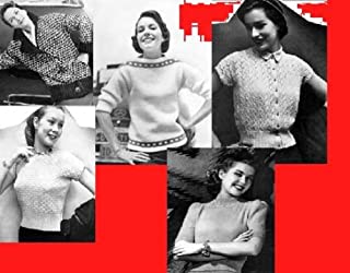 Livro Mais padrões de tricô para blusas femininas