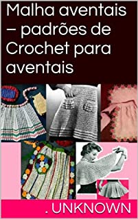 Livro Malha aventais - padrões de Crochet para aventais