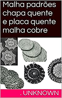 Livro Malha padrões chapa quente e placa quente malha cobre