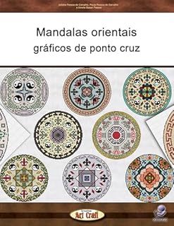 Mandalas orientais gráficos de ponto cruz (Gráficos para bordados)