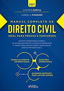 Livro Manual Completo de Direito Civil: Ideal para provas e concursos