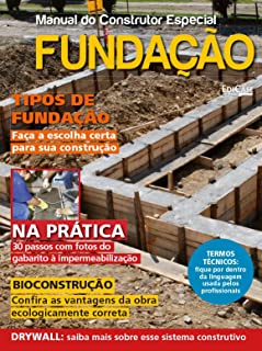 Livro Manual do Construtor - 20/07/2021 - Fundação (EdiCase Publicações)