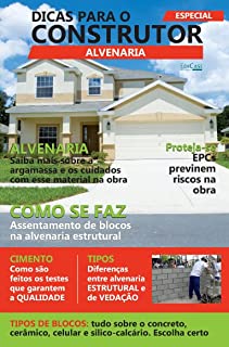 Livro Manual do Construtor - Alvenaria - 01/04/2020 (EdiCase Publicações)