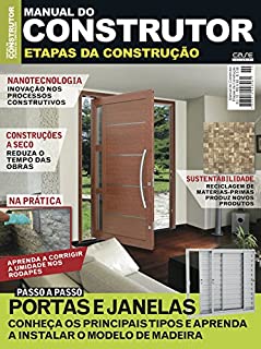 Livro Manual do Construtor Etapas da Construção Ed. 10 - Portas e Janelas