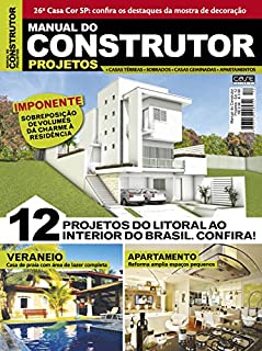 Livro Manual do Construtor Projetos Ed. 12-12 Projetos do Litoral ao Interior do Brasil