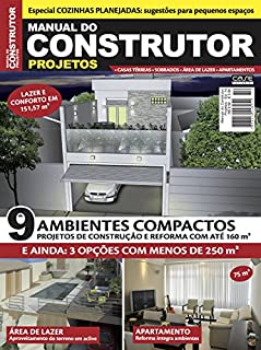 Livro Manual do Construtor Projetos Ed. 14-9 Projetos Com Até 160 m²