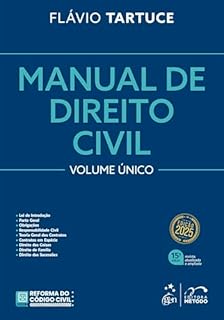 Manual de Direito Civil - Vol. Único - 15ª Edição 2025