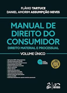 Livro Manual de Direito do Consumidor - Vol. Único - 14ª Edição 2025