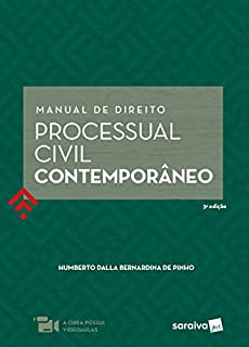 Livro Manual De Direito Processual Civil Contemporâneo - 3ª Edição 2021