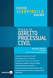 Livro Manual de Direito Processual Civil - Volume Único