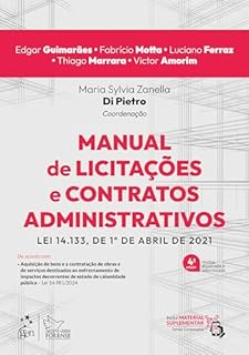 Livro Manual de Licitações e Contratos Administrativos - 4ª Edição 2025