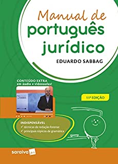 Livro Manual de Português Jurídico - 11ª edição 2023
