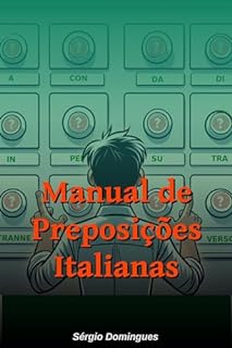 Livro Manual de Preposições Italianas