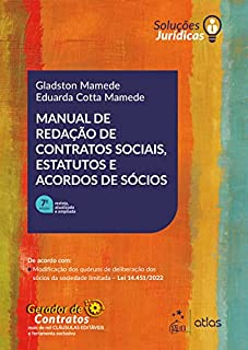 Livro Manual de Redação de Contratos Sociais, Estatutos e Acordos de Sócios