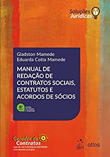 Livro Manual de Redação de Contratos Sociais, Estatutos e Acordos de Sócios