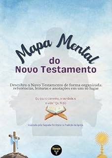 Livro Mapa Mental do Novo Testamento: Descubra o Novo Testamento de forma organizada