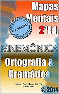 Livro Mapas Mentais de Ortografia e Gramática (Mnemônica Livro 2)