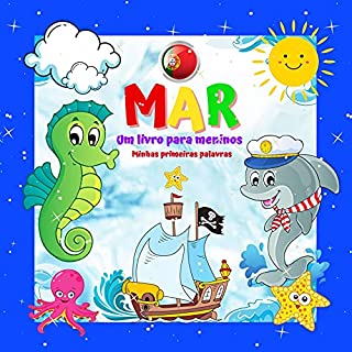 Livro MAR Livro infantil Minhas primeiras palavras.: Para meninos e meninas de 2 a 4 anos. Diversão e aprendizado. Boa sorte! (Minhas primeiras palavras Um livro para crianças de 2 a 4 anos.)