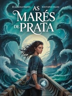 Livro As Marés de Prata — Um romance de aventura e fantasia nos mares da magia e do perigo.