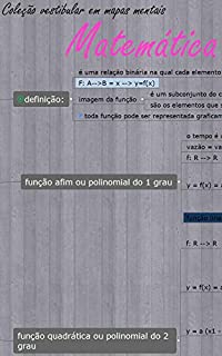 Livro Matemática (Coleção vestibular em mapas mentais )