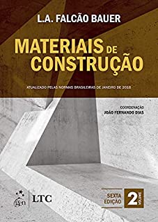 Livro Materiais de construção -  Vol. 2