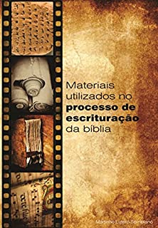 Livro Materiais utilizados no processo de escrituração da Bíblia