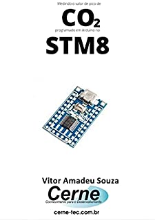 Livro Medindo o valor de pico de um CO2 programado em Arduino no STM8