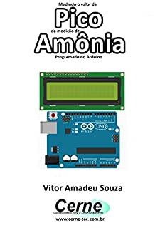 Livro Medindo o valor de Pico da medição de Amônia Programado no Arduino