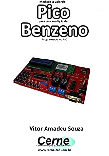Livro Medindo o valor de Pico para uma medição de Benzeno Programado no PIC