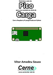 Livro Medindo o valor de Pico para uma medição de célula de Carga Com a Raspberry Pi programada em Python