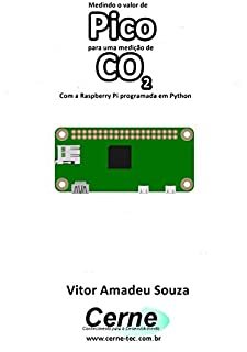 Livro Medindo o valor de Pico para uma medição de CO2 Com a Raspberry Pi programada em Python