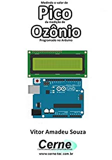Livro Medindo o valor de Pico da medição de Ozônio Programado no Arduino