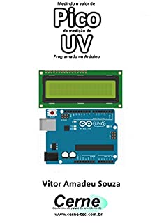 Livro Medindo o valor de Pico da medição de UV Programado no Arduino