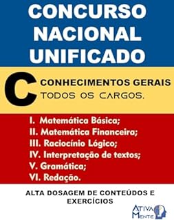 Mega Ebook Concurso Nacional Unificado. 6x1: Conhecimentos Gerais. Todos os concursos.