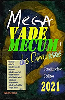 Livro Mega Vade Mecum dos Concursos - 2021: Constituição e Códigos (Legislação Brasileira 2021)