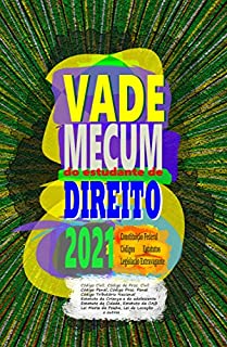 Livro Mega Vade Mecum do Estudante de Direito 2021: Constituição, Códigos, Estatutos, Legislação Extravagante