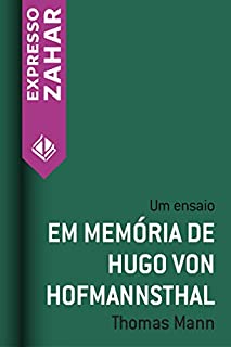 Livro Em memória de Hugo von Hofmannsthal: Um ensaio