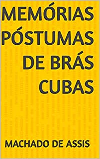 Livro Memórias Póstumas de Brás Cubas